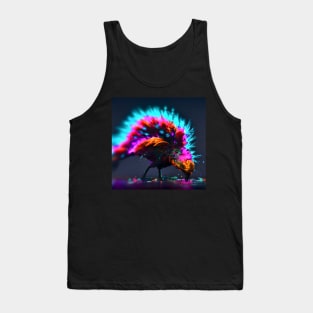 Colorful Peacock Version 2 Tank Top